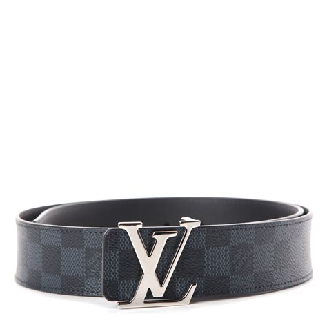 louis vuitton damier cobalt belt.